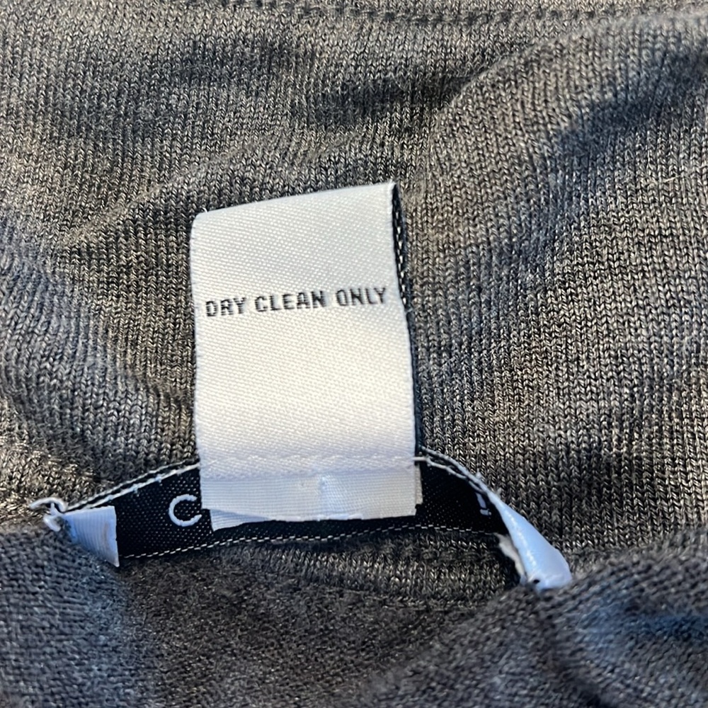 Cabi Gray Zip Up Cardigan Sweater style 720 - Picture 6 of 7